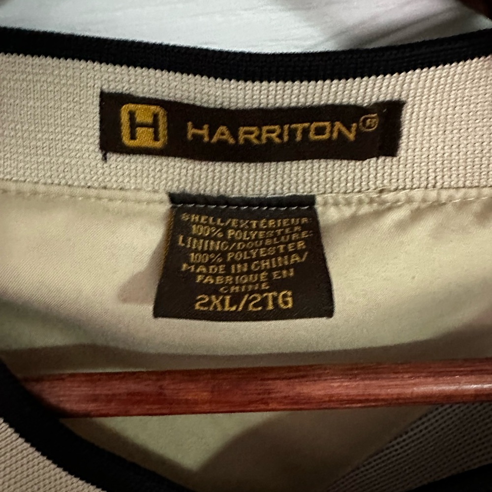 5 for $20🫟🛍️🔵 Harrington’ Men’s V-Neck Barnhart Golf Pullover. Size 2XLT - Picture 3 of 3